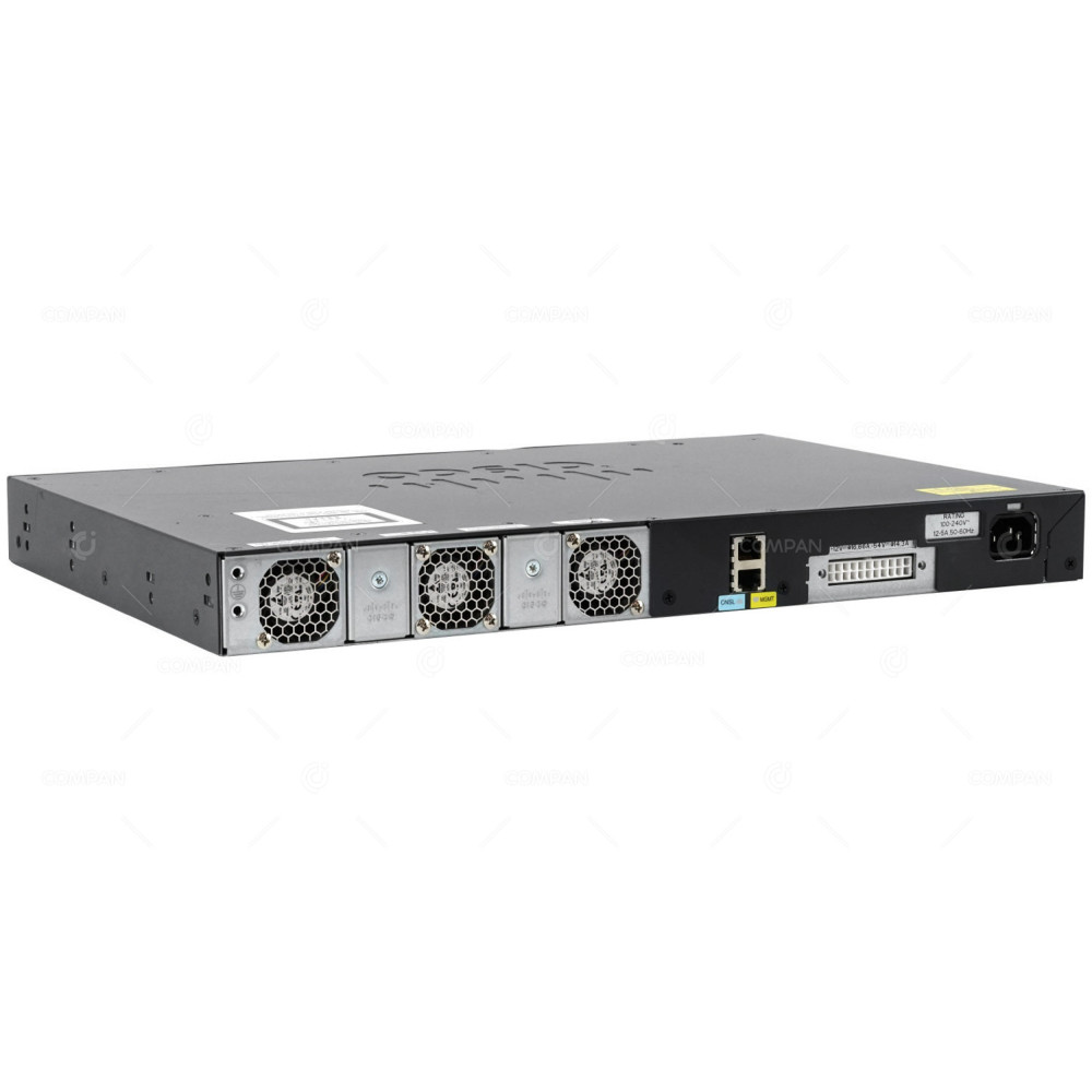 Cisco WS-C3650-24PDM-S 24x RJ-45 1Gb 2x SFP 1Gb 2x SFP+ 10Gb LANBASE PoE Switch